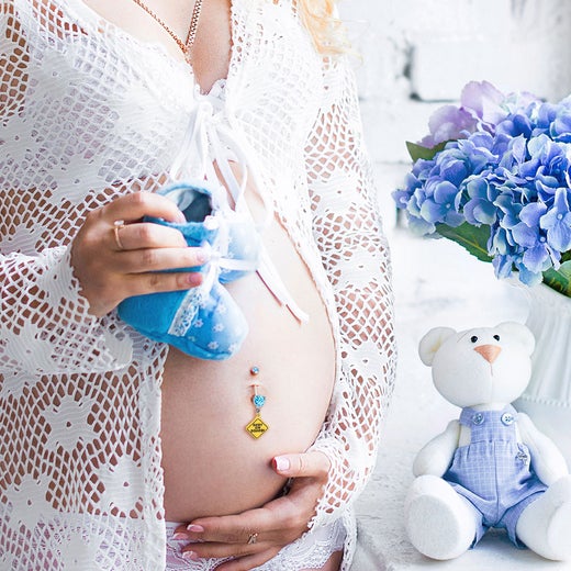 Raskausajan Napakoru Syd&auml;n Zirkonialla &ndash; Baby On Board